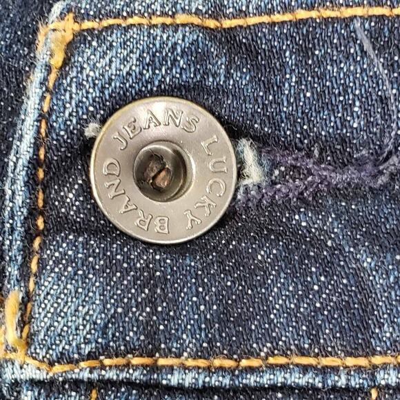 Lucky Brand Jeans Men's 44x30 Relaxed Straight Leg 181 Medium Wash Stretch - Picture 7 of 13